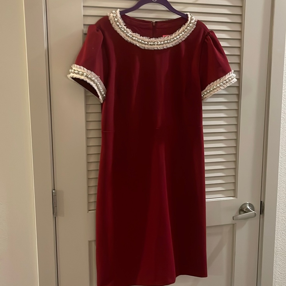 ⏩ Classy Betsey Johnson Red Dress